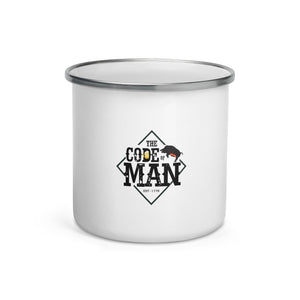 The Code of Man Enamel Mug